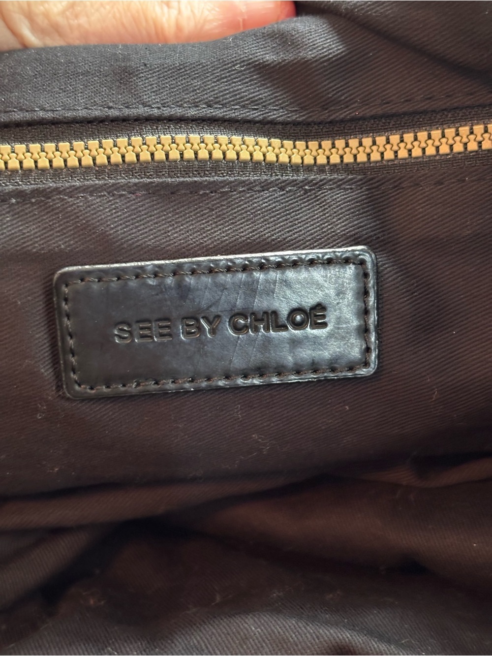 See by Chloé Joyrider Puffy Nylon Tote Bag - Saffron Yellow (with Sheep Charm!) - Picture 13 of 16